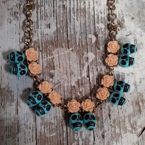 DIA DE LOS MUERTOS Fashion Necklace
